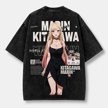 Marin Kitagawa Wash, My Dress Up Darling Washed Anime Tee