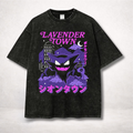 Lavender Town Oversized Wash, Japanese Gaming Streetwear